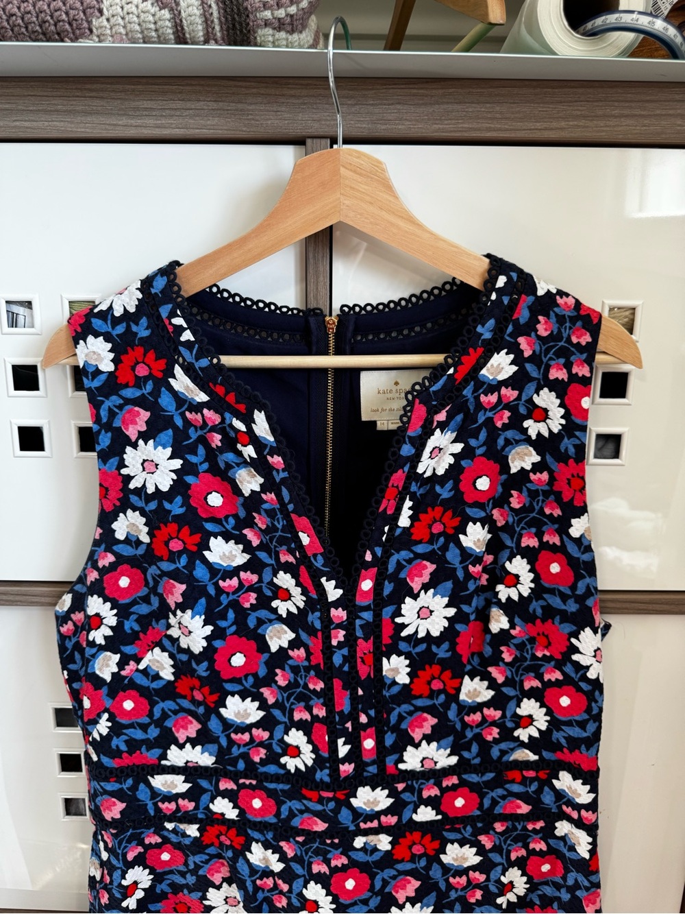 NWOT Floral Kate Spade Dress - Size 14 - Picture 2 of 4